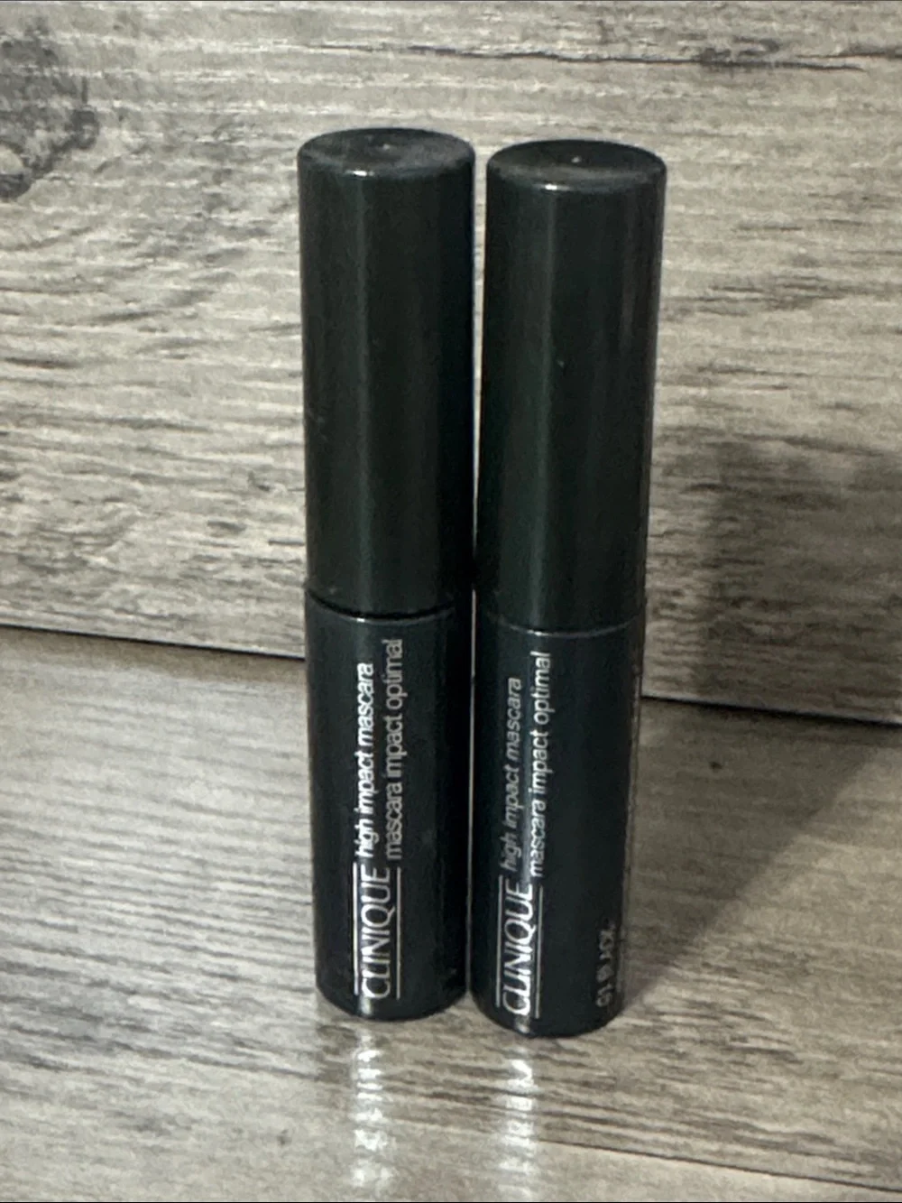 Clinique High Impact Mascara in Black 3.5ml each. Bundle of 2.